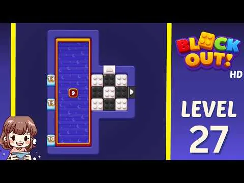 Block Out! Level 27 walkthrough preview