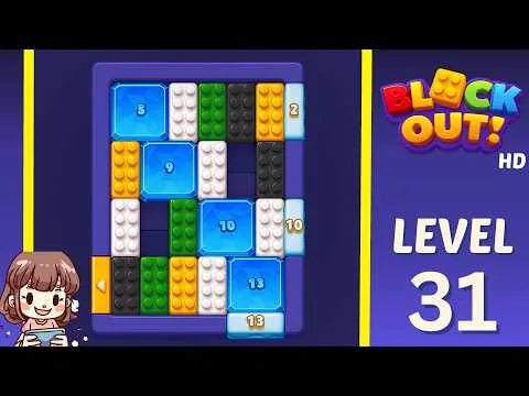 Block Out! Level 31 walkthrough preview