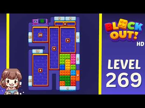 Block Out! Level 269 walkthrough preview