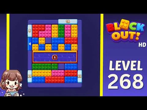 Block Out! Level 268 walkthrough preview