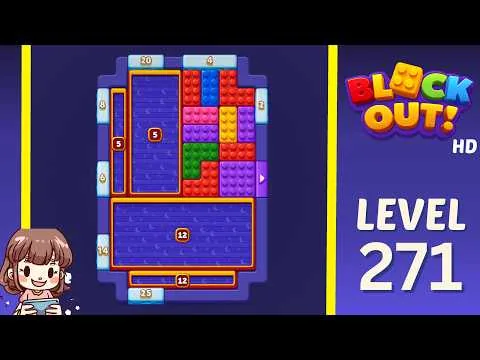 Block Out! Level 271 walkthrough preview