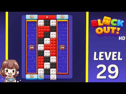 Block Out! Level 29 walkthrough preview
