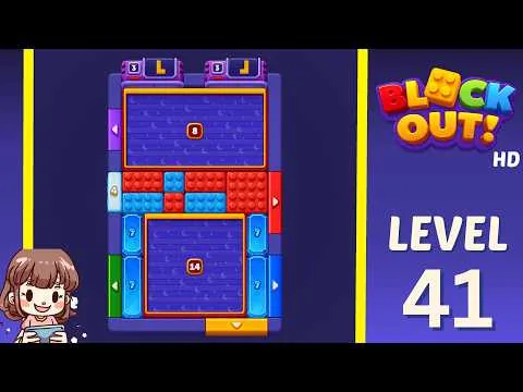 Block Out! Level 41 walkthrough preview