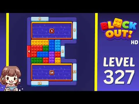 Block Out! Level 327 walkthrough preview