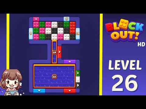 Block Out! Level 26 walkthrough preview