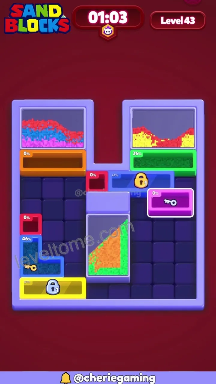 Sand Blocks Level 43 step 6