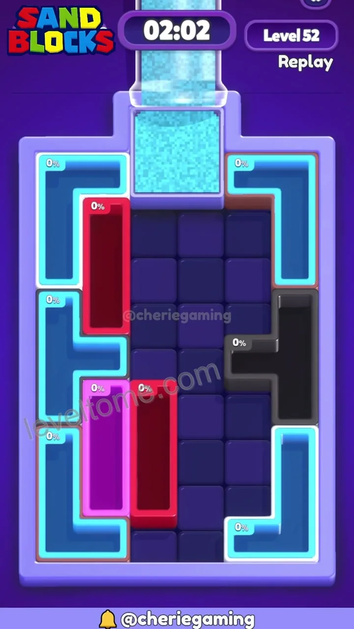 Sand Blocks Level 52 step 7