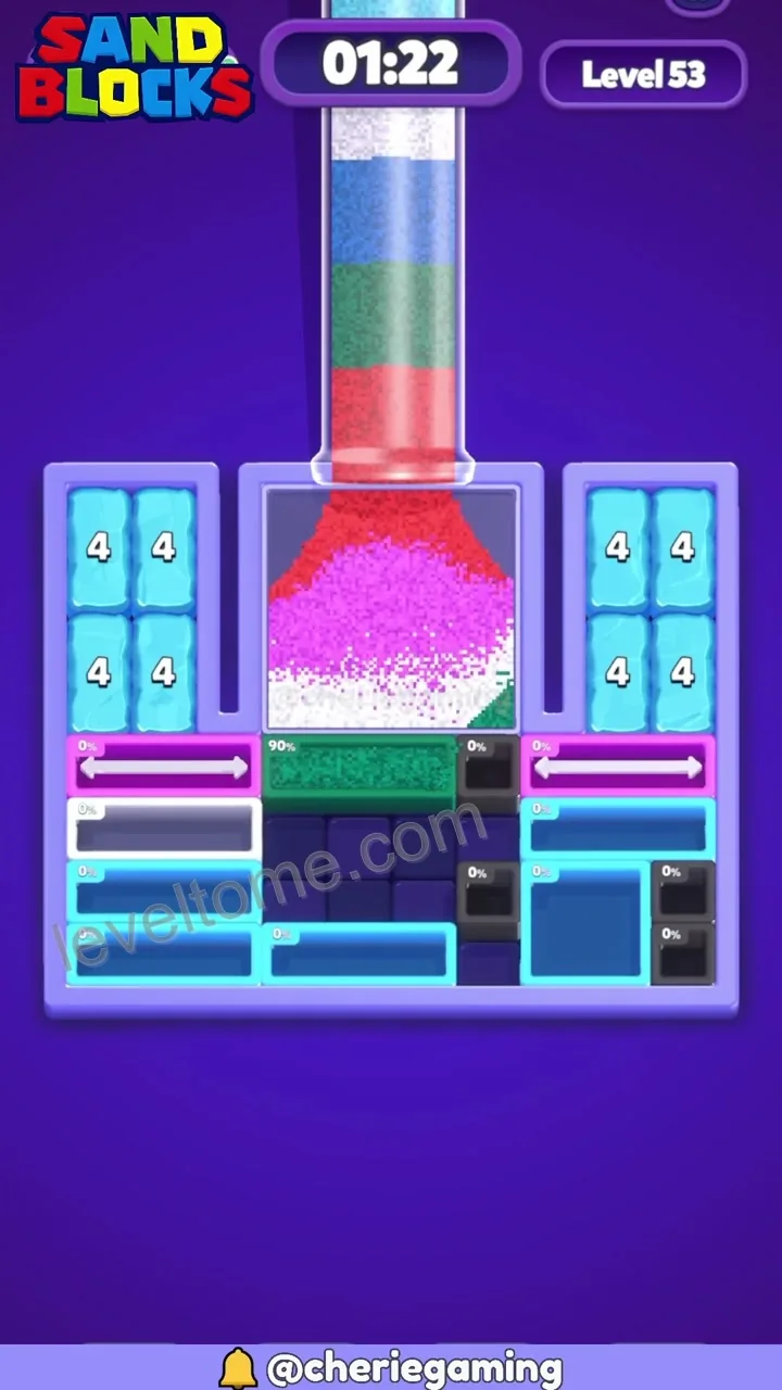Sand Blocks Level 53 step 7