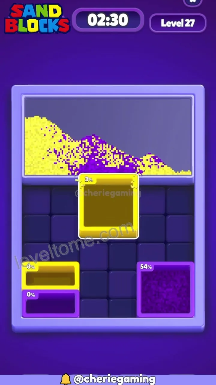 Sand Blocks Level 27 step 5