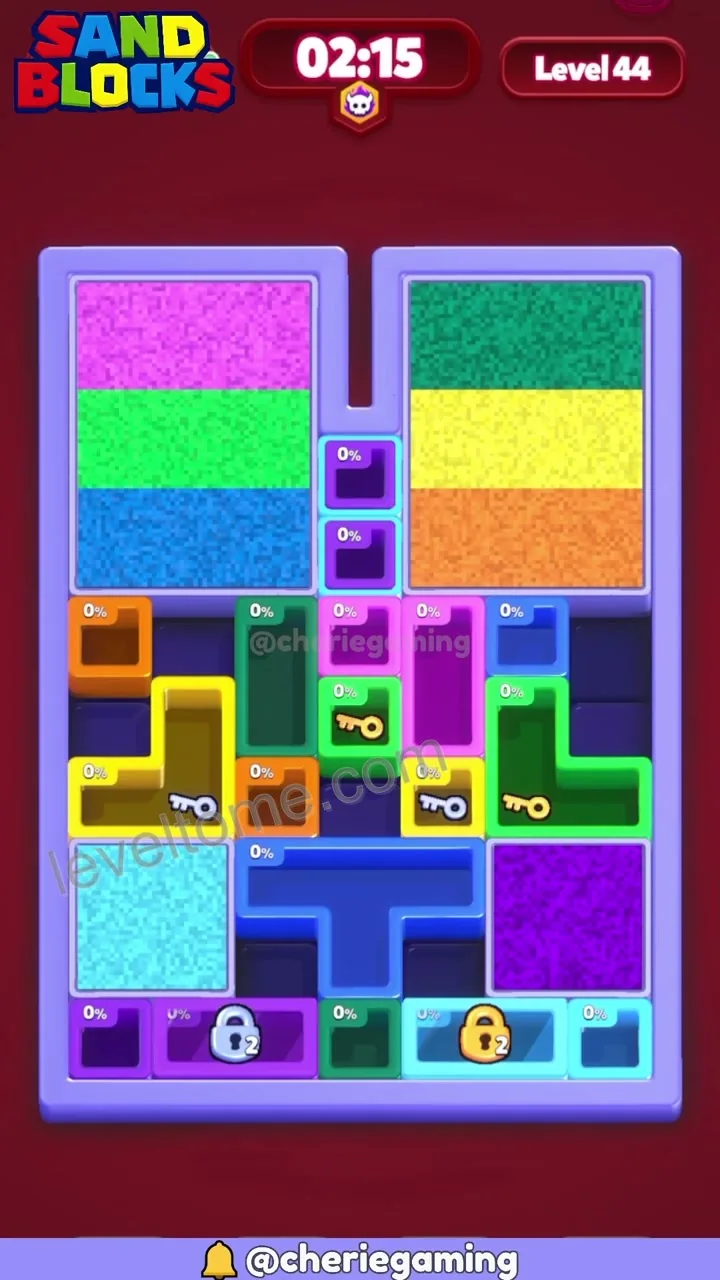 Sand Blocks Level 44