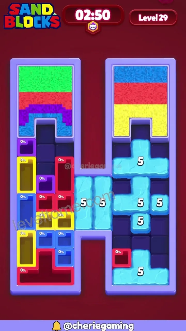 Sand Blocks Level 29