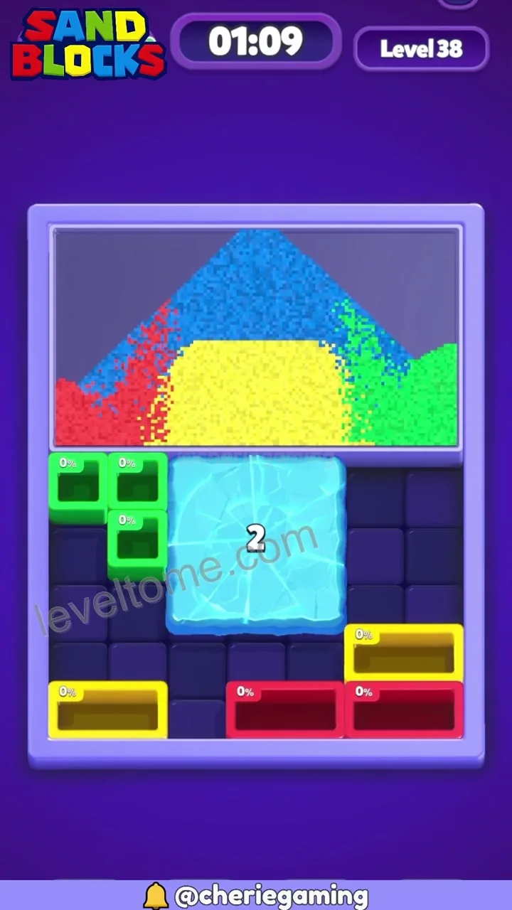 Sand Blocks Level 38 step 5