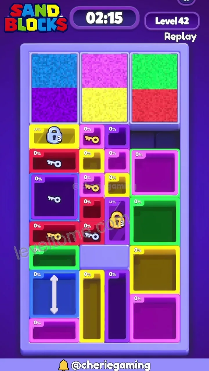 Sand Blocks Level 42 step 6