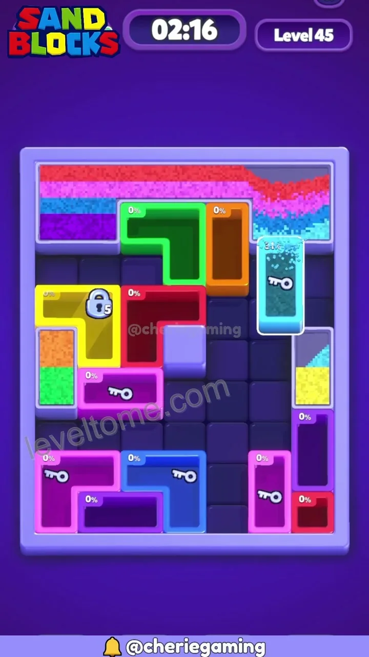 Sand Blocks Level 45 step 3