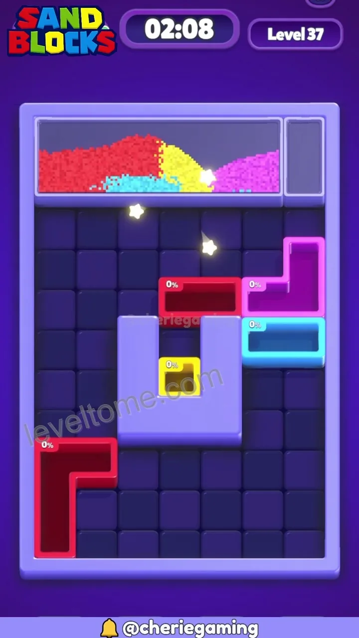 Sand Blocks Level 37 step 6