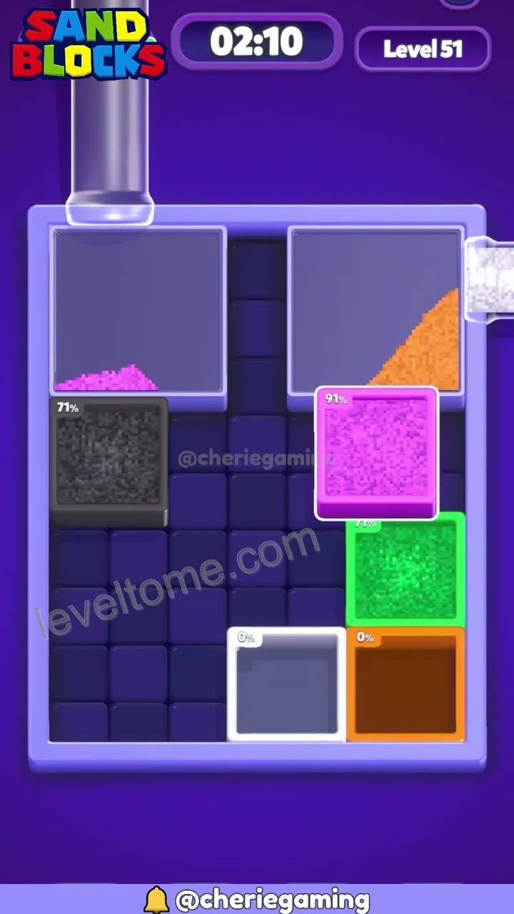Sand Blocks Level 51 step 7