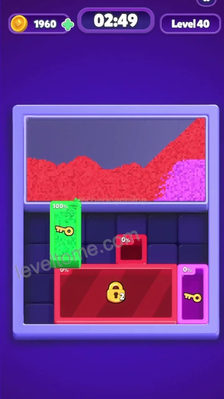 Sand Blocks Level 40 step 4