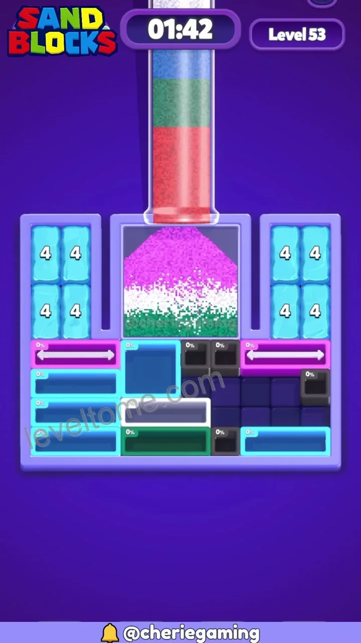 Sand Blocks Level 53 step 4