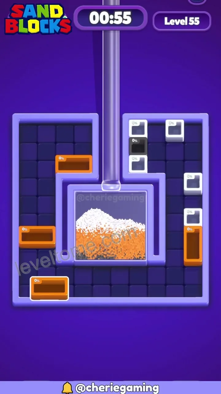 Sand Blocks Level 55 step 4