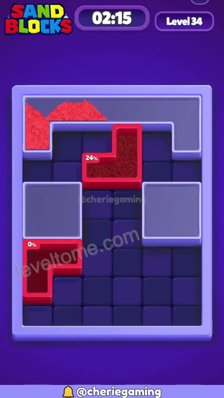 Sand Blocks Level 34 step 7