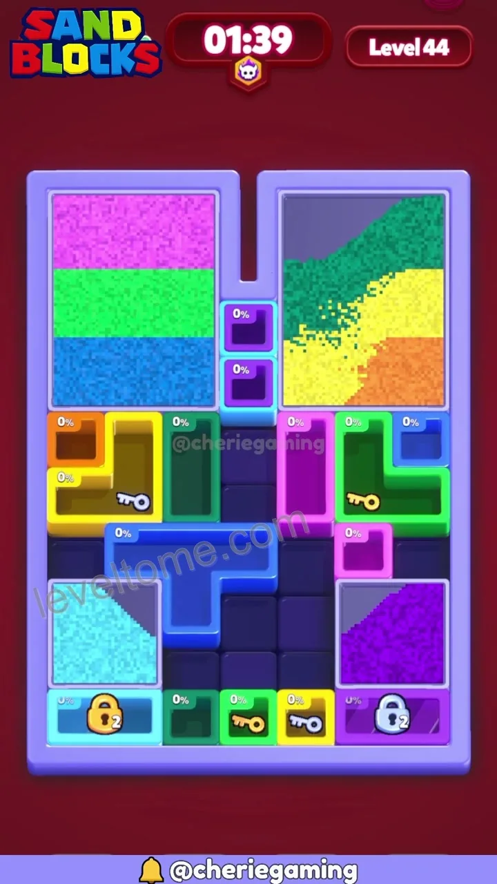 Sand Blocks Level 44 step 4