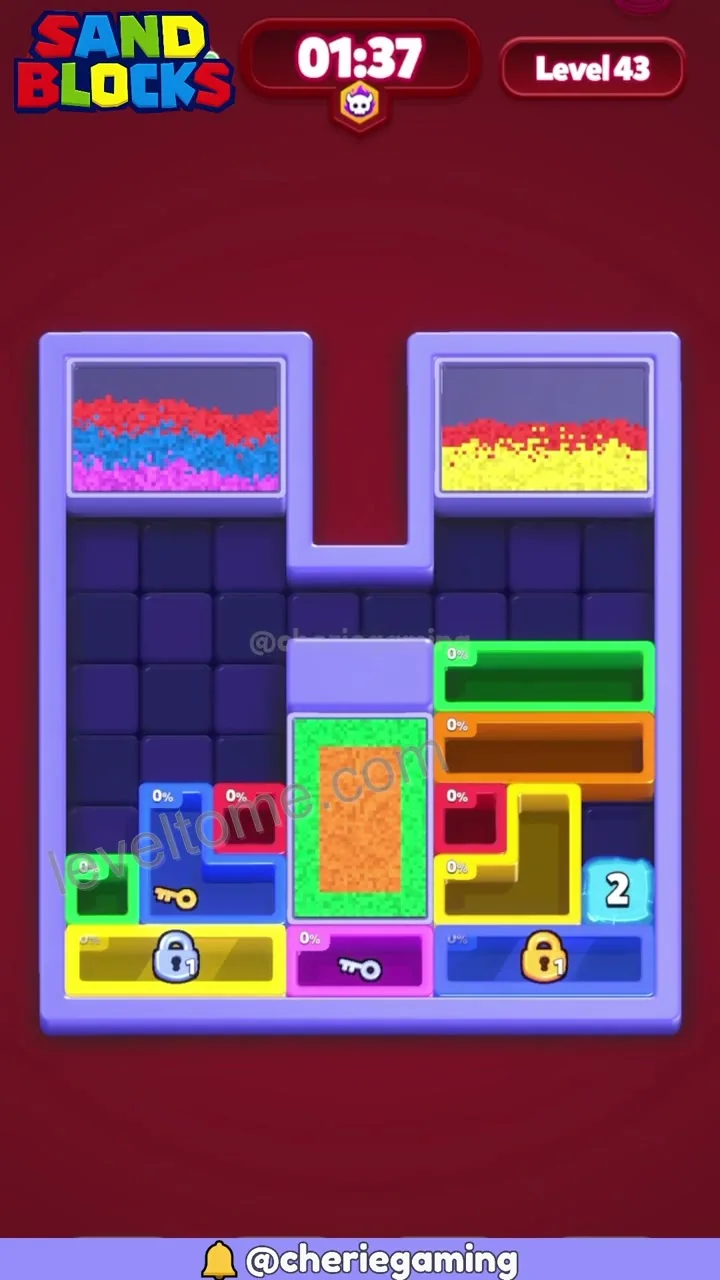 Sand Blocks Level 43 step 3