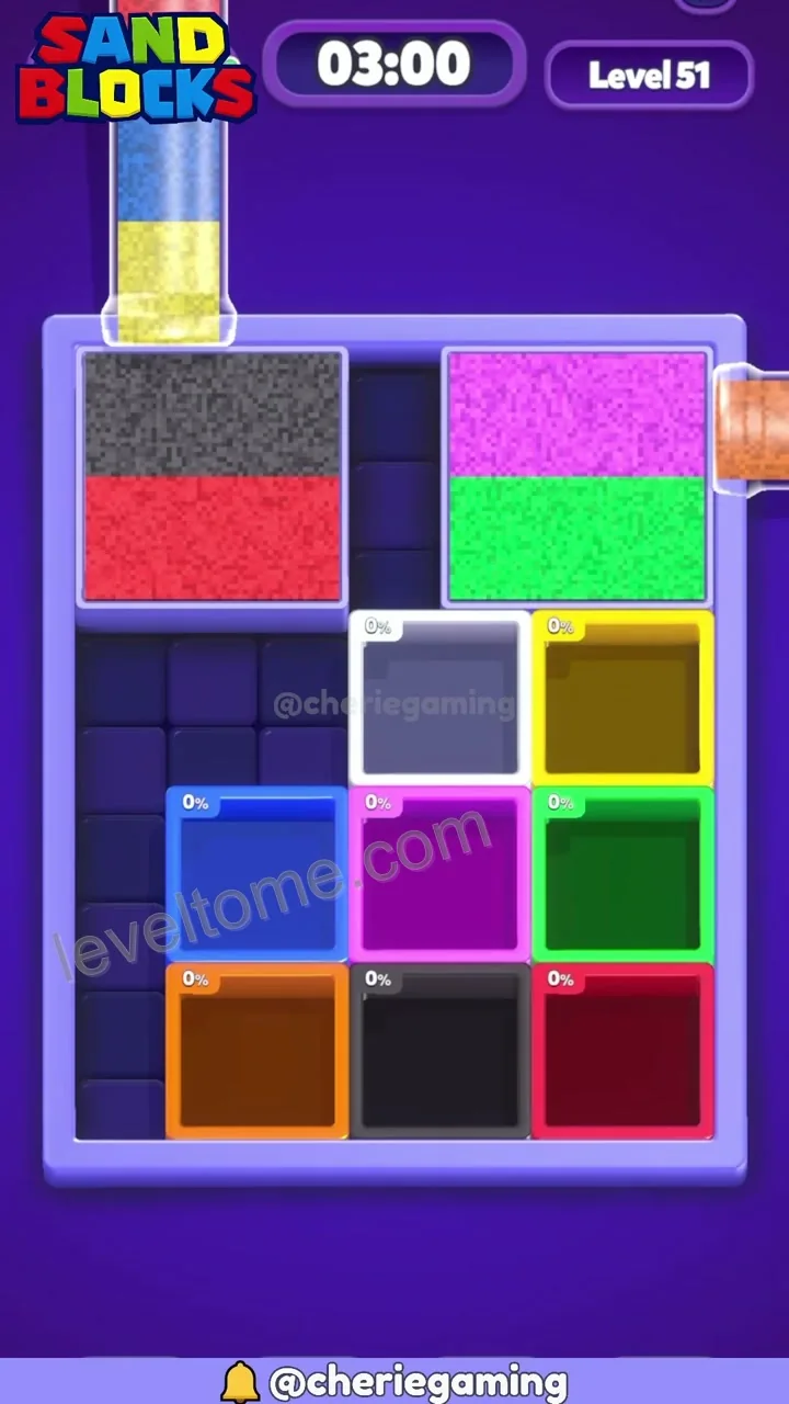 Sand Blocks Level 51