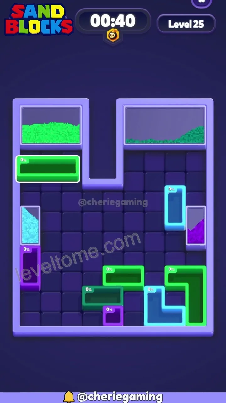 Sand Blocks Level 25 step 7