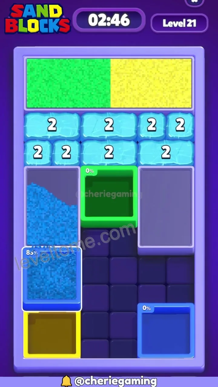 Sand Blocks Level 21 step 5