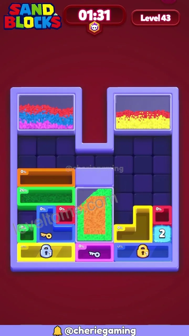 Sand Blocks Level 43 step 4