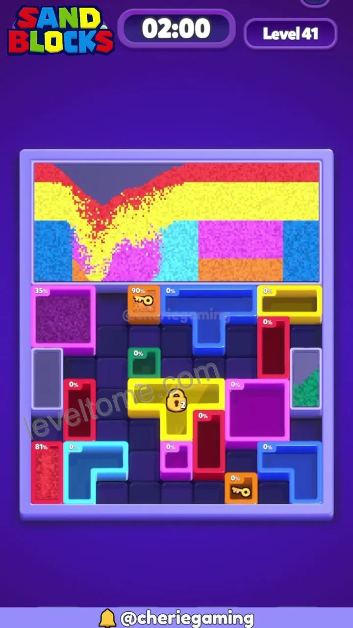 Sand Blocks Level 41 step 4