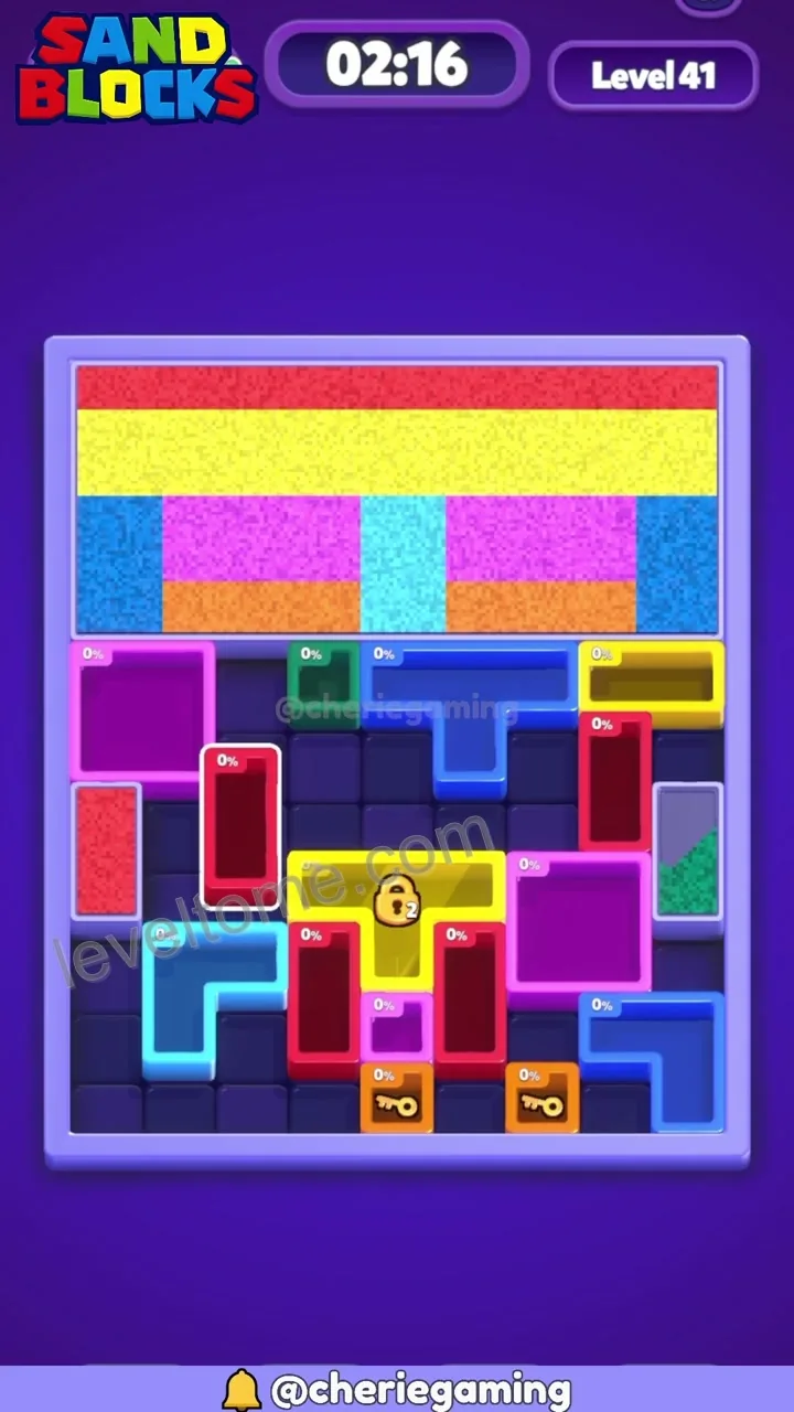 Sand Blocks Level 41 step 3
