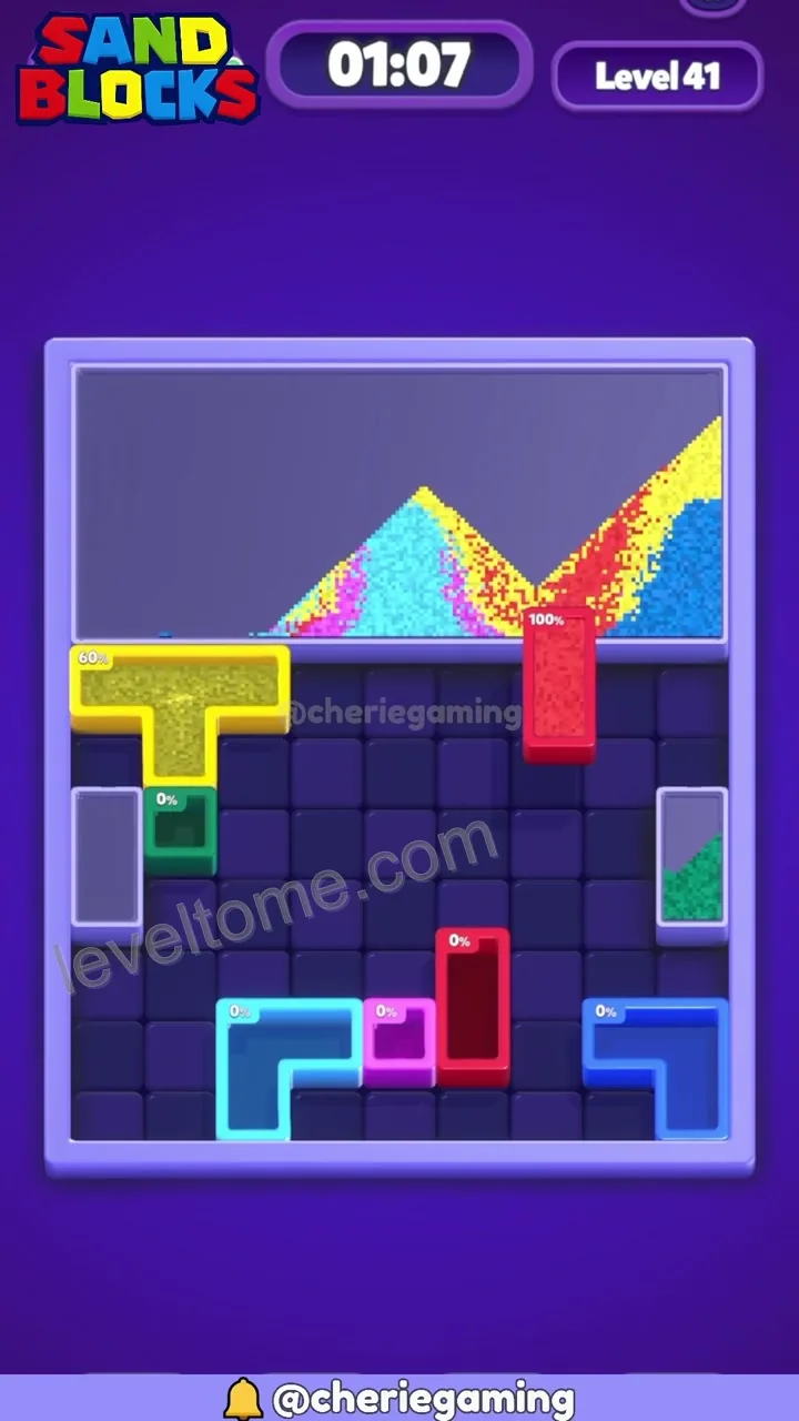 Sand Blocks Level 41 step 6