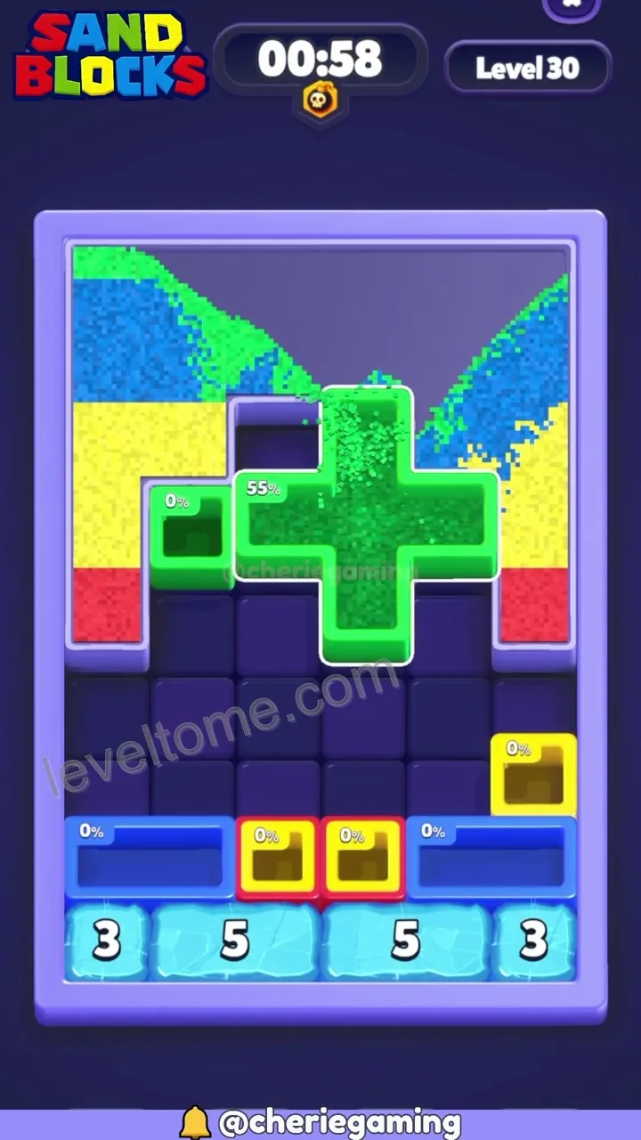 Sand Blocks Level 30 step 5