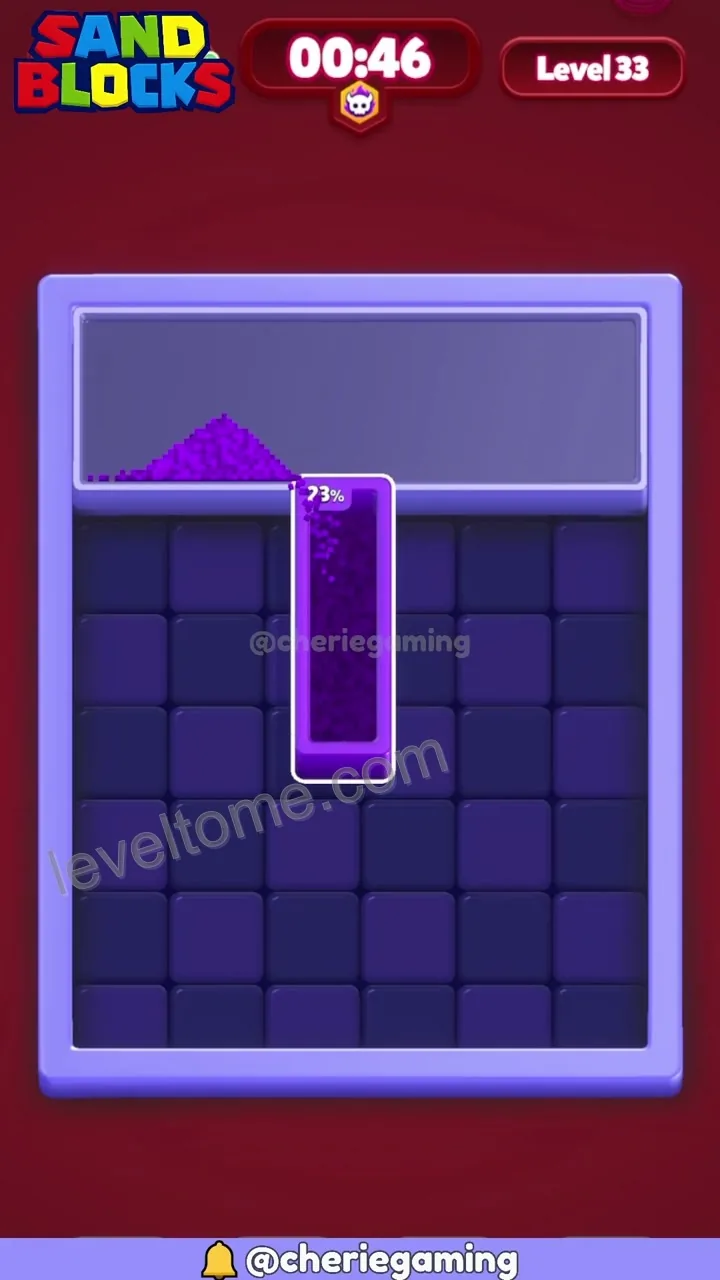 Sand Blocks Level 33 step 7