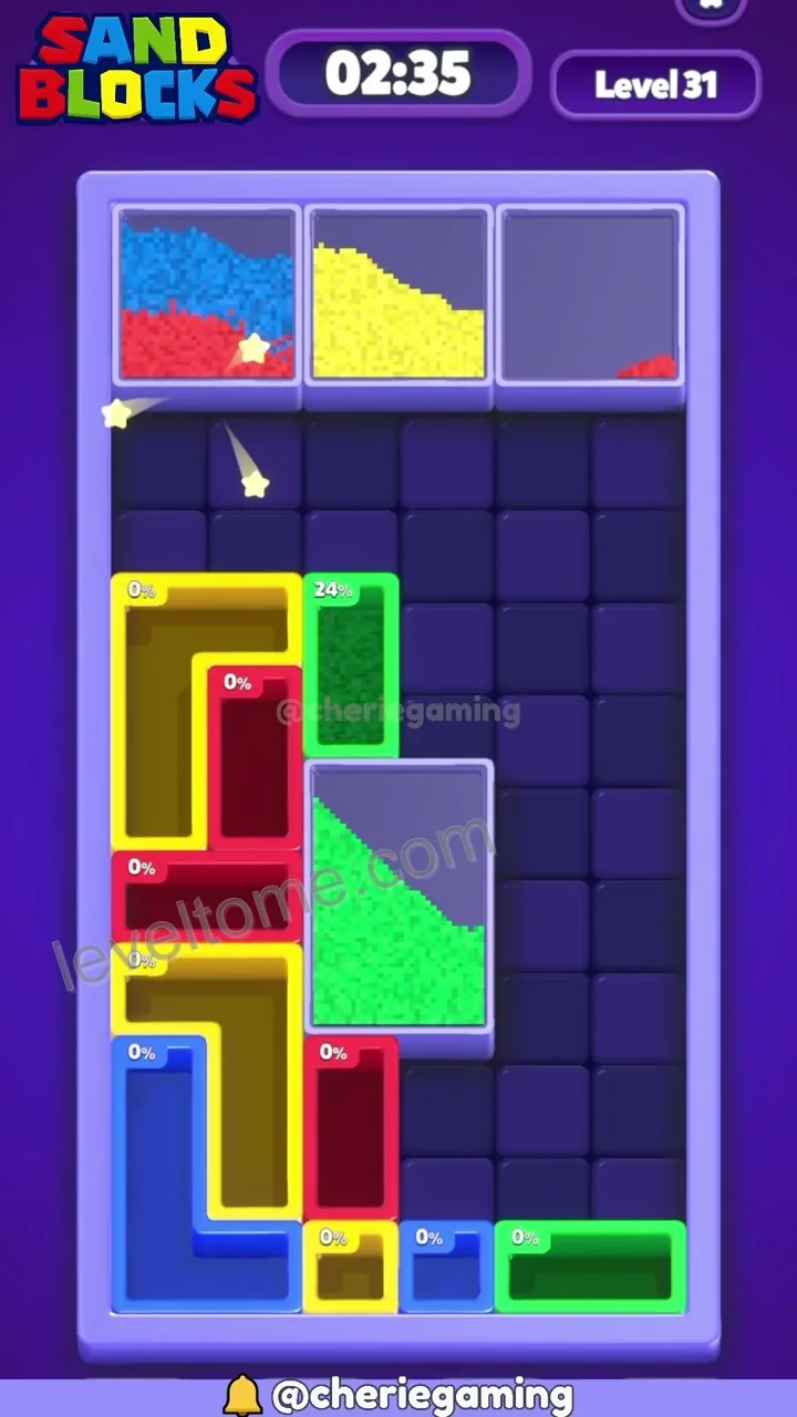 Sand Blocks Level 31 step 6