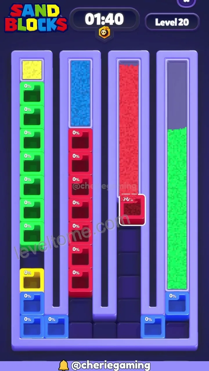 Sand Blocks Level 20 step 5