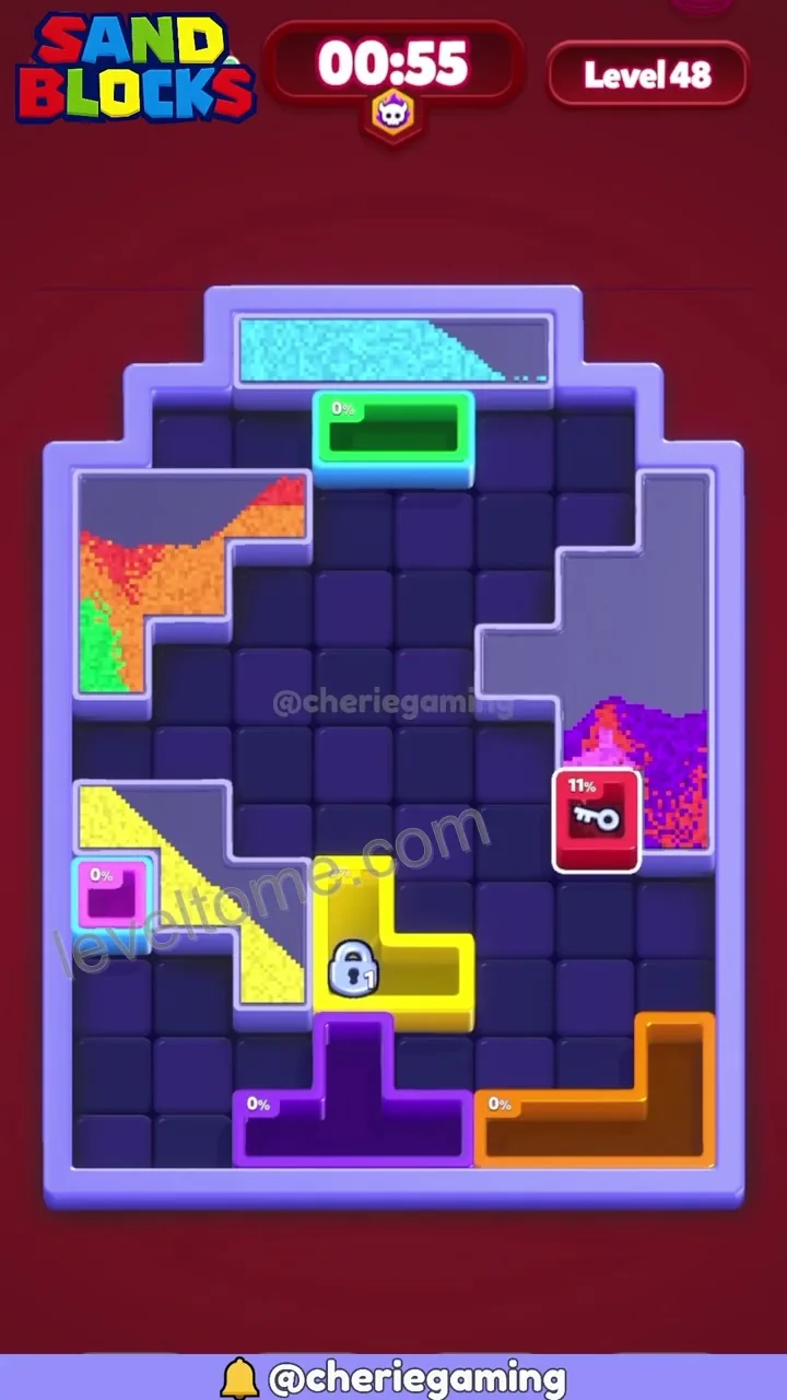 Sand Blocks Level 48 step 7