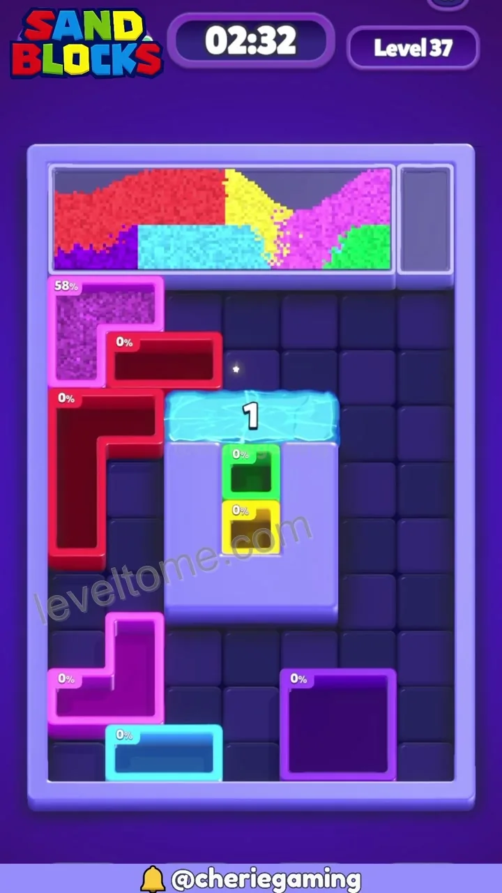 Sand Blocks Level 37 step 4