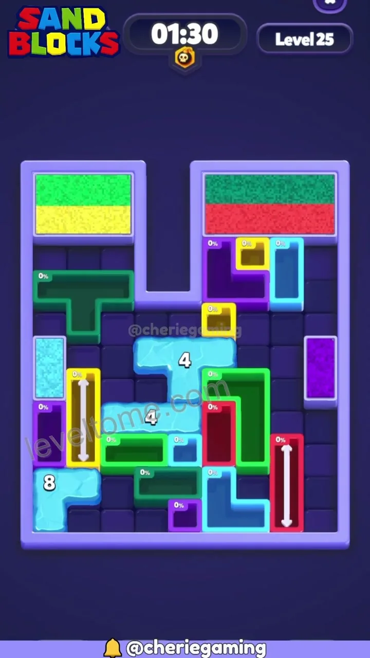 Sand Blocks Level 25