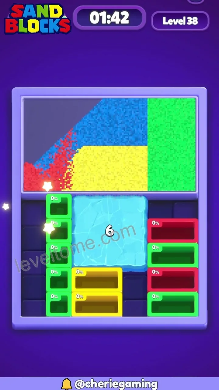 Sand Blocks Level 38 step 3