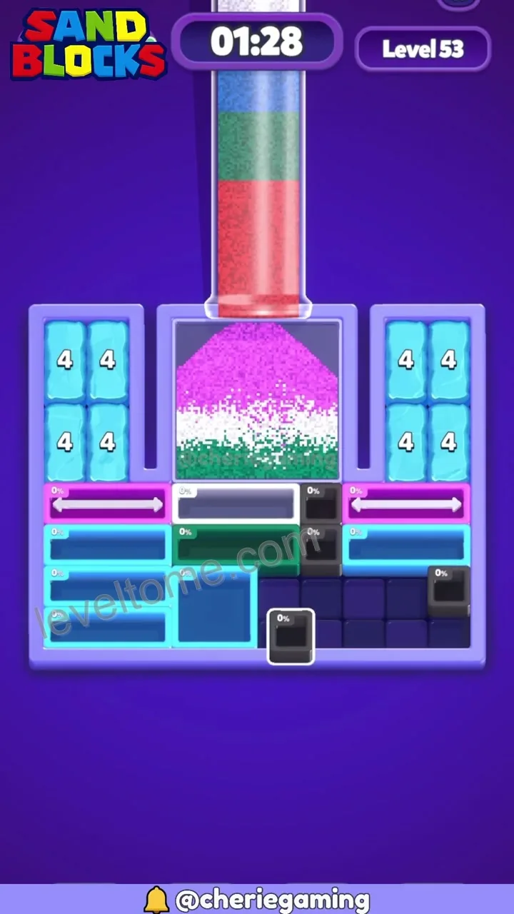 Sand Blocks Level 53 step 6