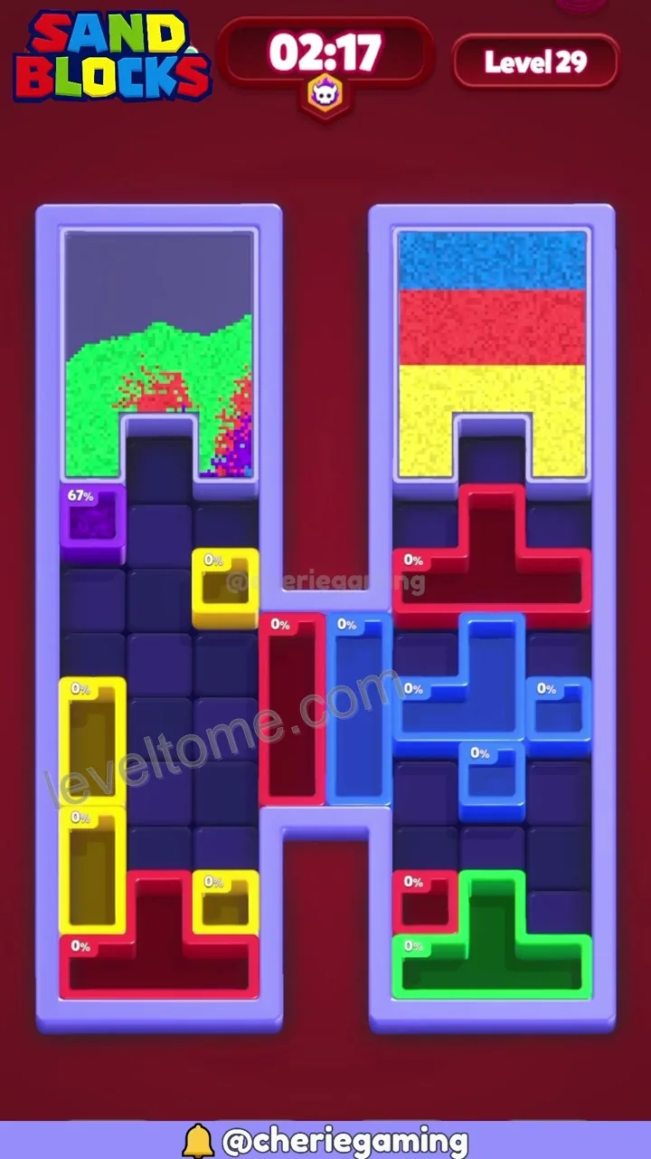 Sand Blocks Level 29 step 6