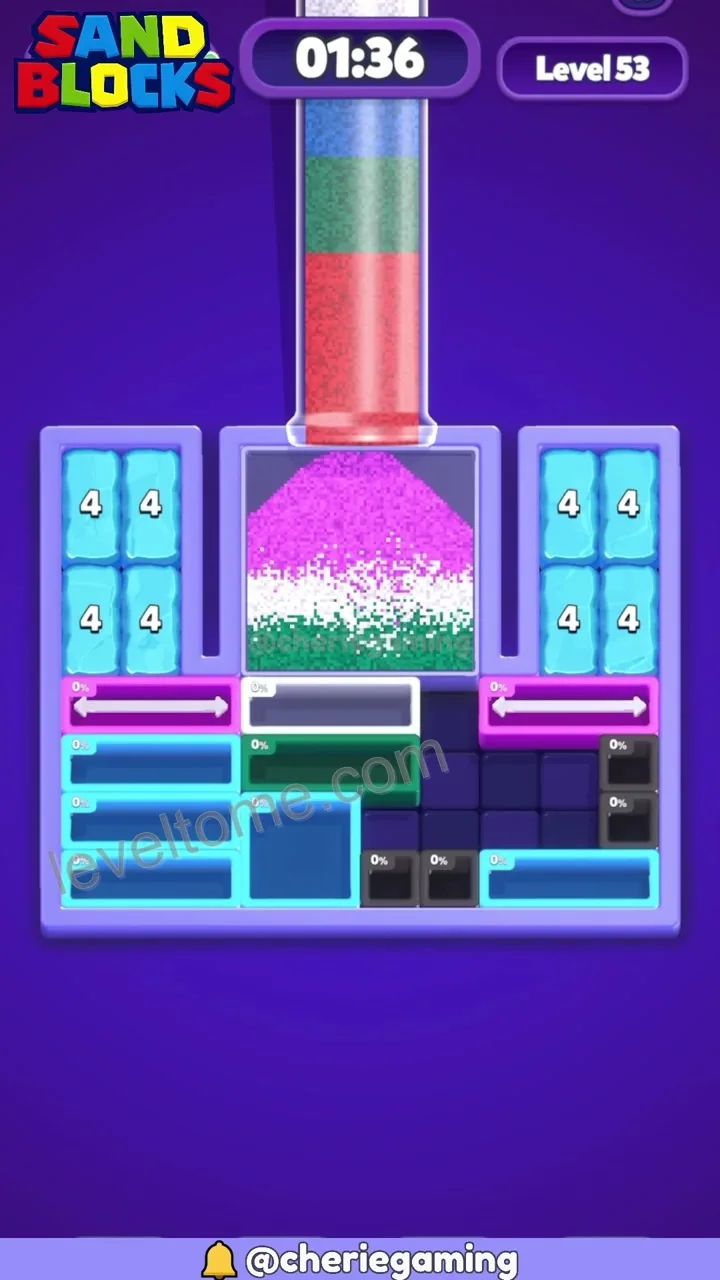 Sand Blocks Level 53 step 5