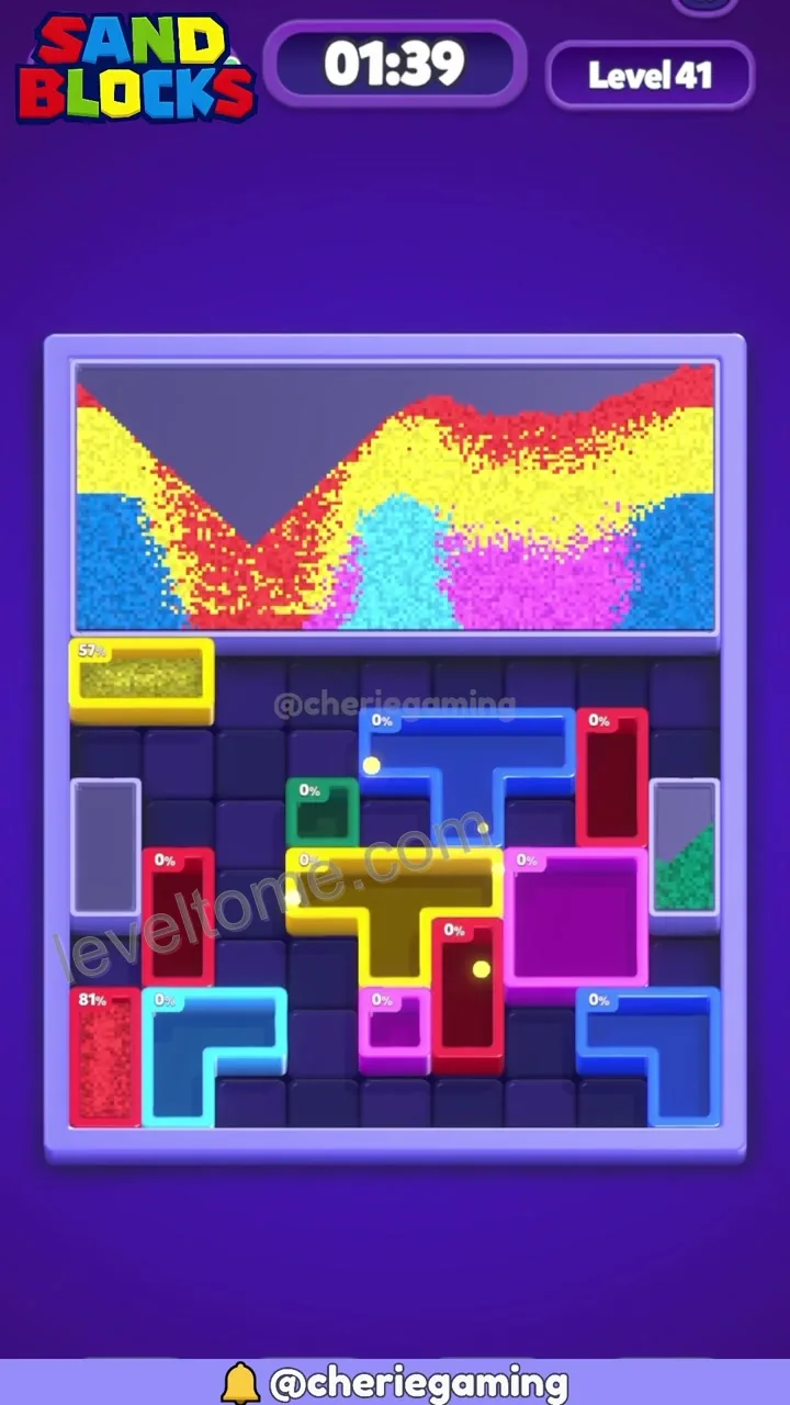Sand Blocks Level 41 step 5