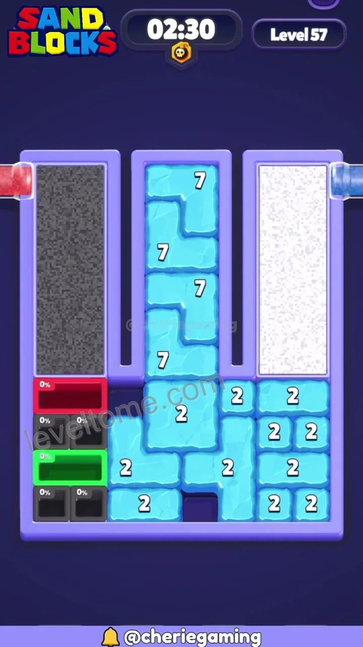 Sand Blocks Level 57