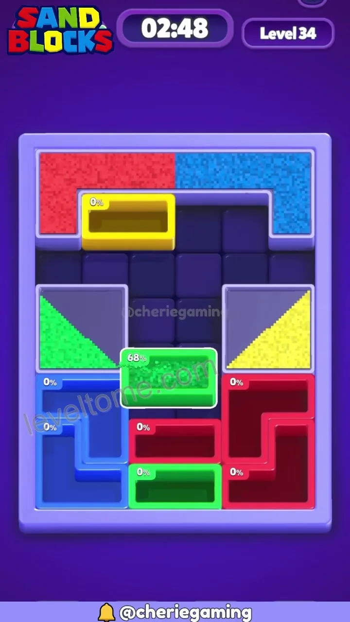 Sand Blocks Level 34 step 4