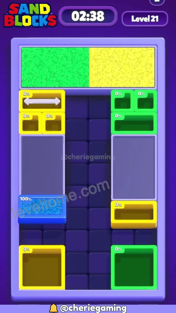 Sand Blocks Level 21 step 6