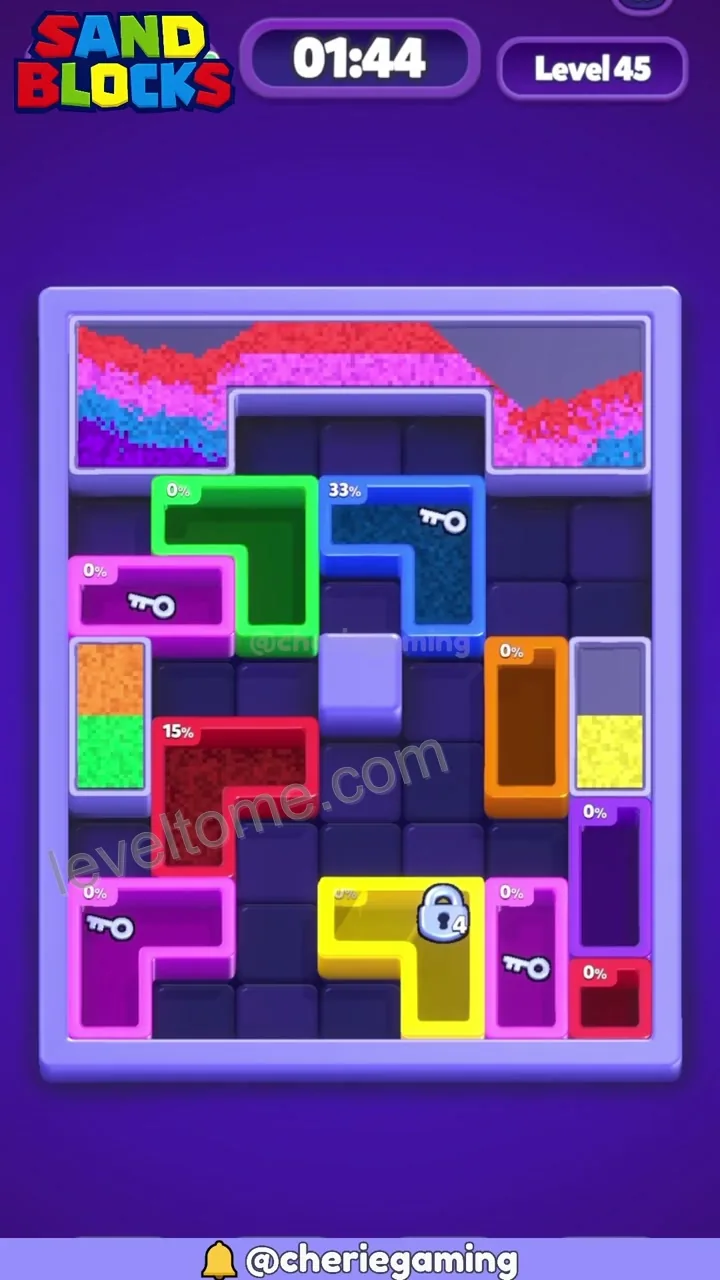 Sand Blocks Level 45 step 4