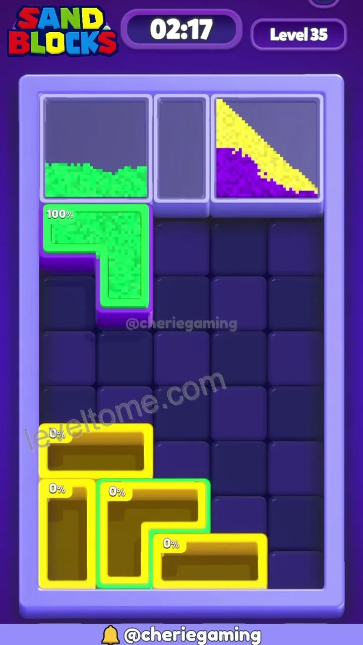 Sand Blocks Level 35 step 6